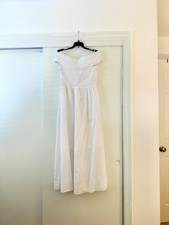 NWT Everlane Gauze Off the Shoulder Dress - Picture 3 of 10